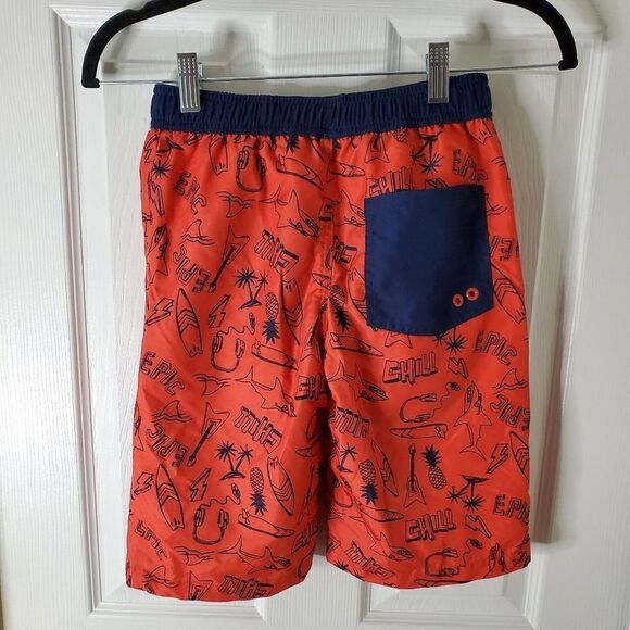 🍁Cute Swim Trunks Size 10-12 Boys - Picture 4 of 6